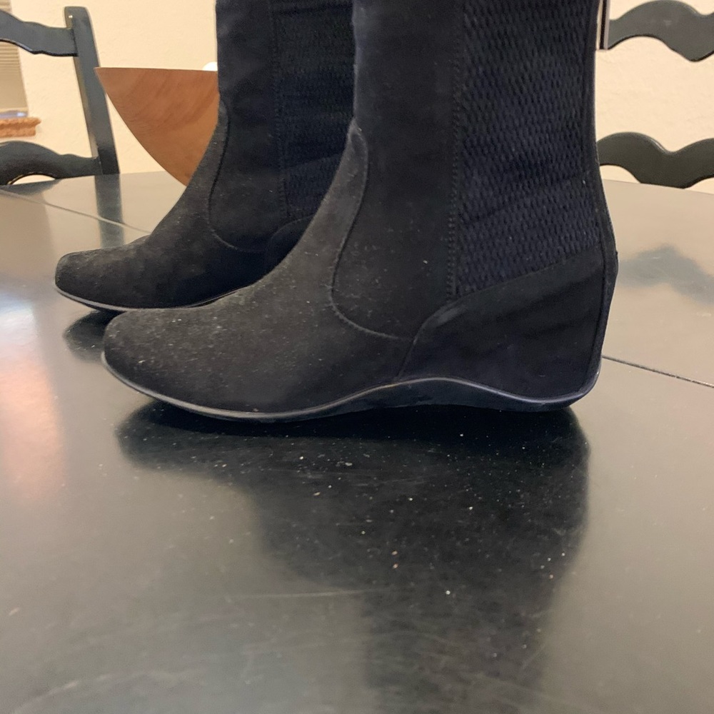 Stuart Weitzman Wedge Boots Brand New Sz 5